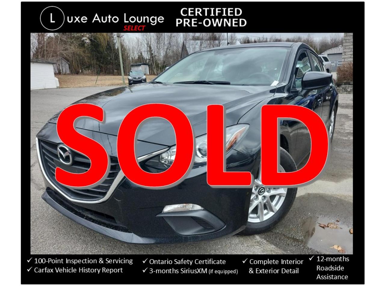 Used 2015 Mazda MAZDA3 GS, ONLY 81K! AUTO, HEATED SEATS, BACK-UP CAMERA! for sale in Orleans, ON