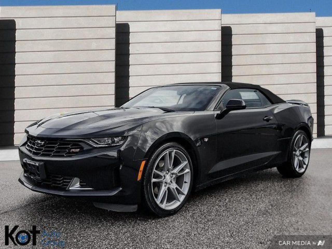 Used 2021 Chevrolet Camaro 2LT ! RWD, Convertible, 335 HP, Blind-Spot Detection, Heated Seats and No Accidents ! for sale in Kelowna, BC