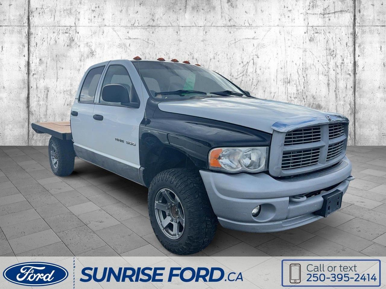 Used 2003 Dodge Ram 3500 ST for sale in 100 Mile House, BC