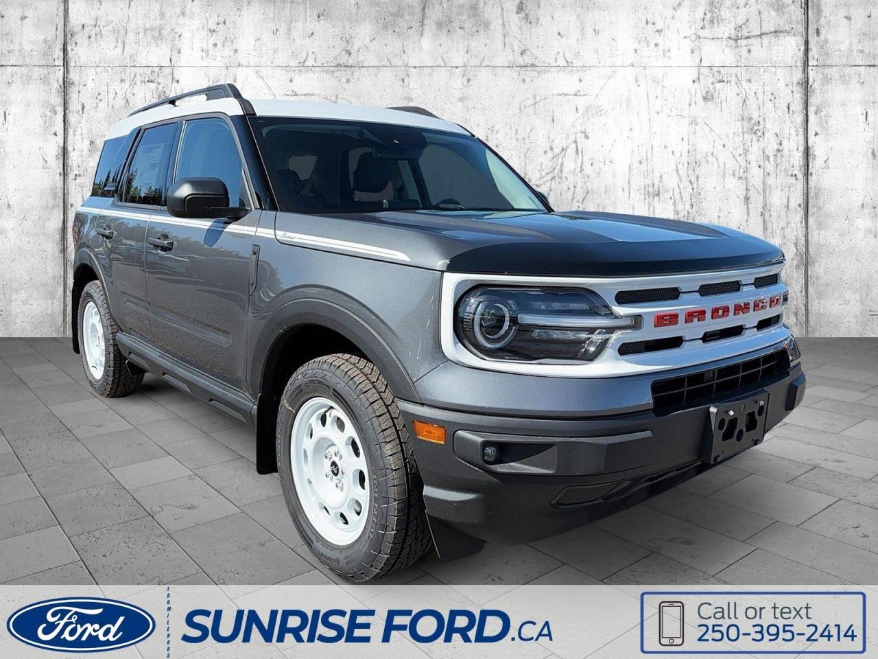 Used 2024 Ford Bronco Sport Heritage DEMO DISCOUNT $2615.00!!! for sale in 100 Mile House, BC
