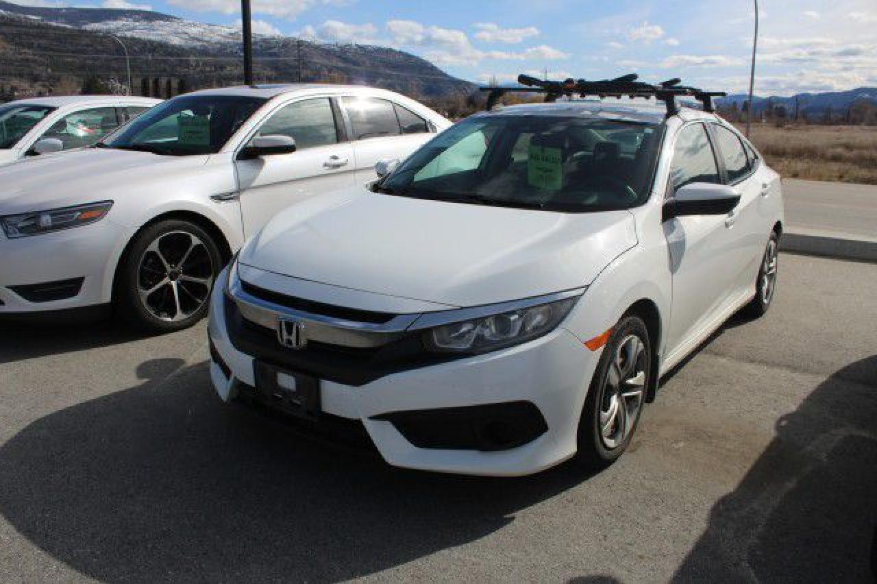 Used 2016 Honda Civic Sedan LX w/Honda Sensing, ROOF RACK, HEATED SEATS, LANE WARNING for sale in Penticton, BC