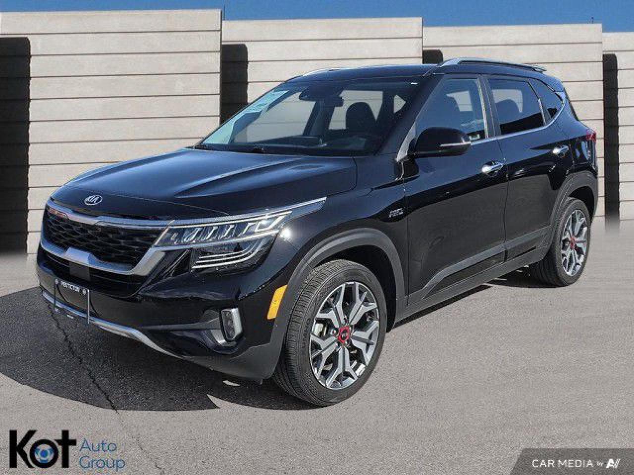 Used 2021 Kia Seltos SX Turbo AWD, 360 CAMERA, HEATING AND COOLING SEATS, LOW KM for sale in Penticton, BC