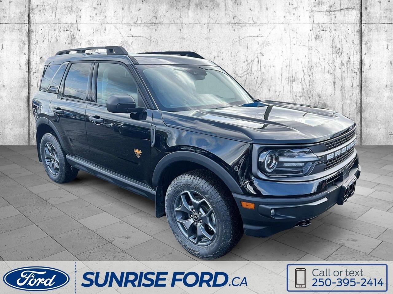 Used 2023 Ford Bronco Sport Badlands, NO ACCIDENTS, TRAILER TOW PKG for sale in 100 Mile House, BC