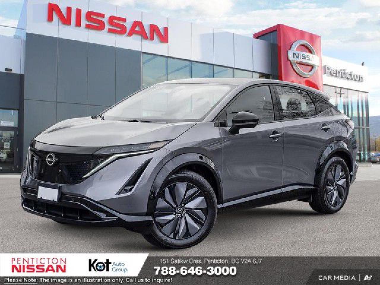New 2024 Nissan Ariya EVOLVE+ e-4ORCE AWD for sale in Penticton, BC