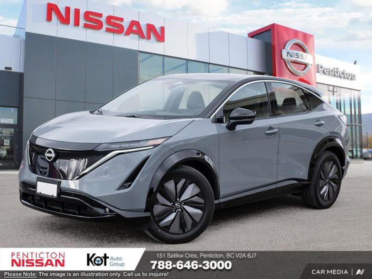New 2024 Nissan Ariya EVOLVE+ AWD for sale in Penticton, BC