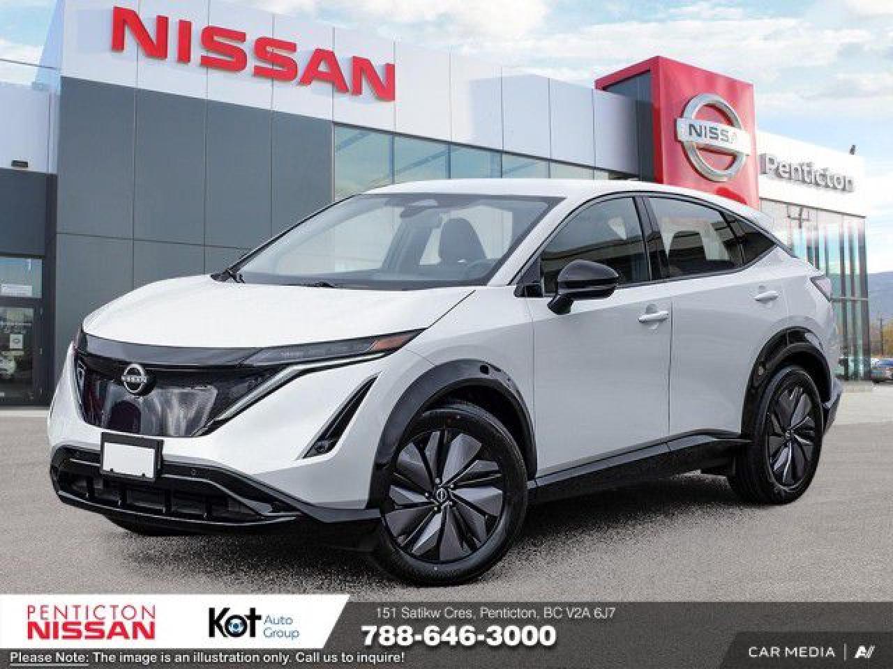 New 2024 Nissan Ariya EVOLVE+ AWD for sale in Penticton, BC