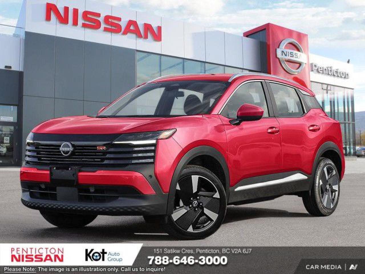 Used 2025 Nissan Kicks SR PREMIUM AWD! DEMO DISCOUNT $3529! SUPER COOL CAR - HAS IT ALL!! for sale in Penticton, BC