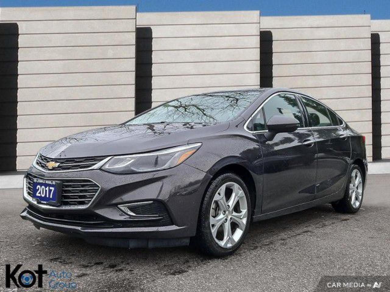 Used 2017 Chevrolet Cruze 4dr Sdn 1.4L Premier w/1SF! ANDROID AUTO! APPLE CARPLAY! TOUCHSCREEN! HEATED STEERING WHEEL! HEATED SEATS! REMOTE START! BACK UP CAM! PUSH START! for sale in Maple Ridge, BC