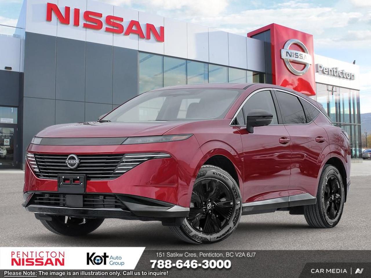 New 2025 Nissan Murano SV AWD for sale in Penticton, BC