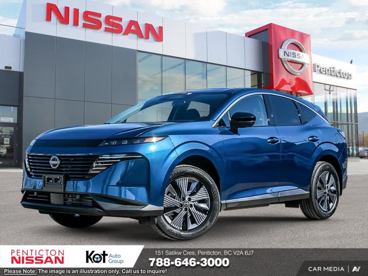 New 2025 Nissan Murano SL AWD for sale in Penticton, BC