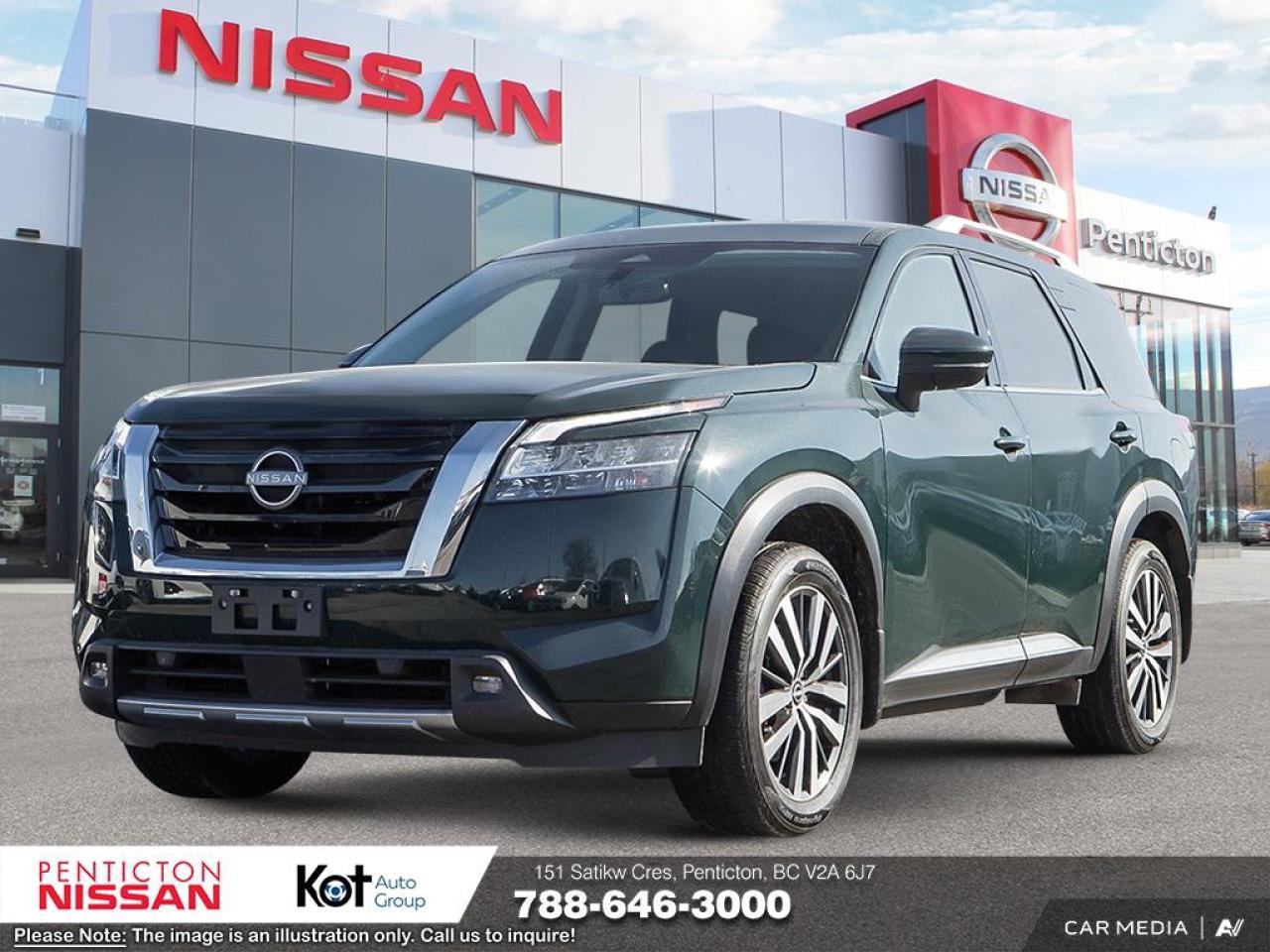 Used 2025 Nissan Pathfinder Platinum AWD for sale in Penticton, BC