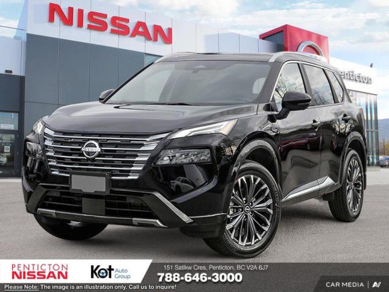 Used 2025 Nissan Rogue PLATINUM AWD! BIG SAVINGS! $1,250 OFF! + FREE WINTER TIRES + FREE SIDE VISORS + FREE BUMPER PROTECTOR! for sale in Penticton, BC