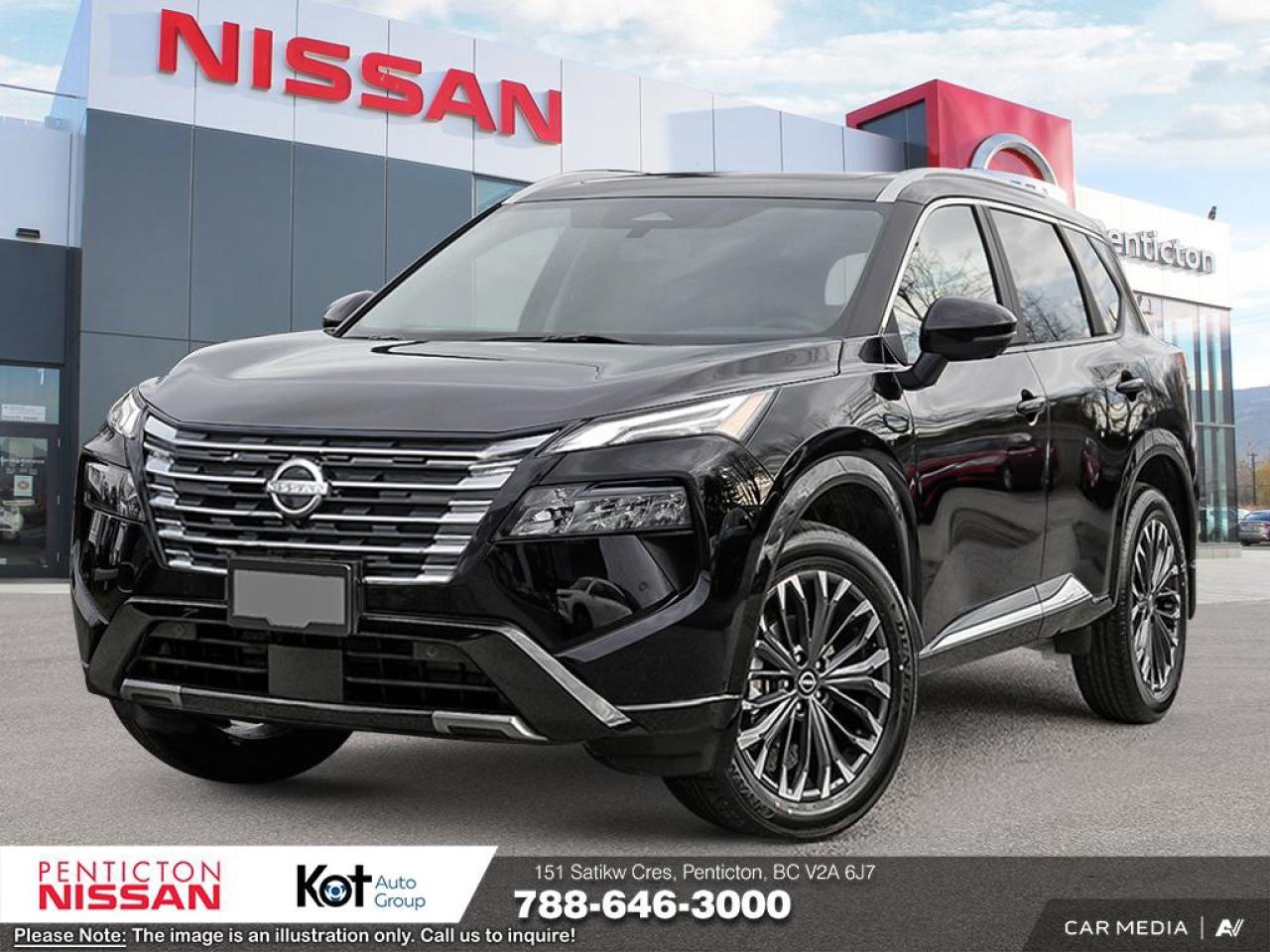 Used 2025 Nissan Rogue Platinum AWD for sale in Penticton, BC