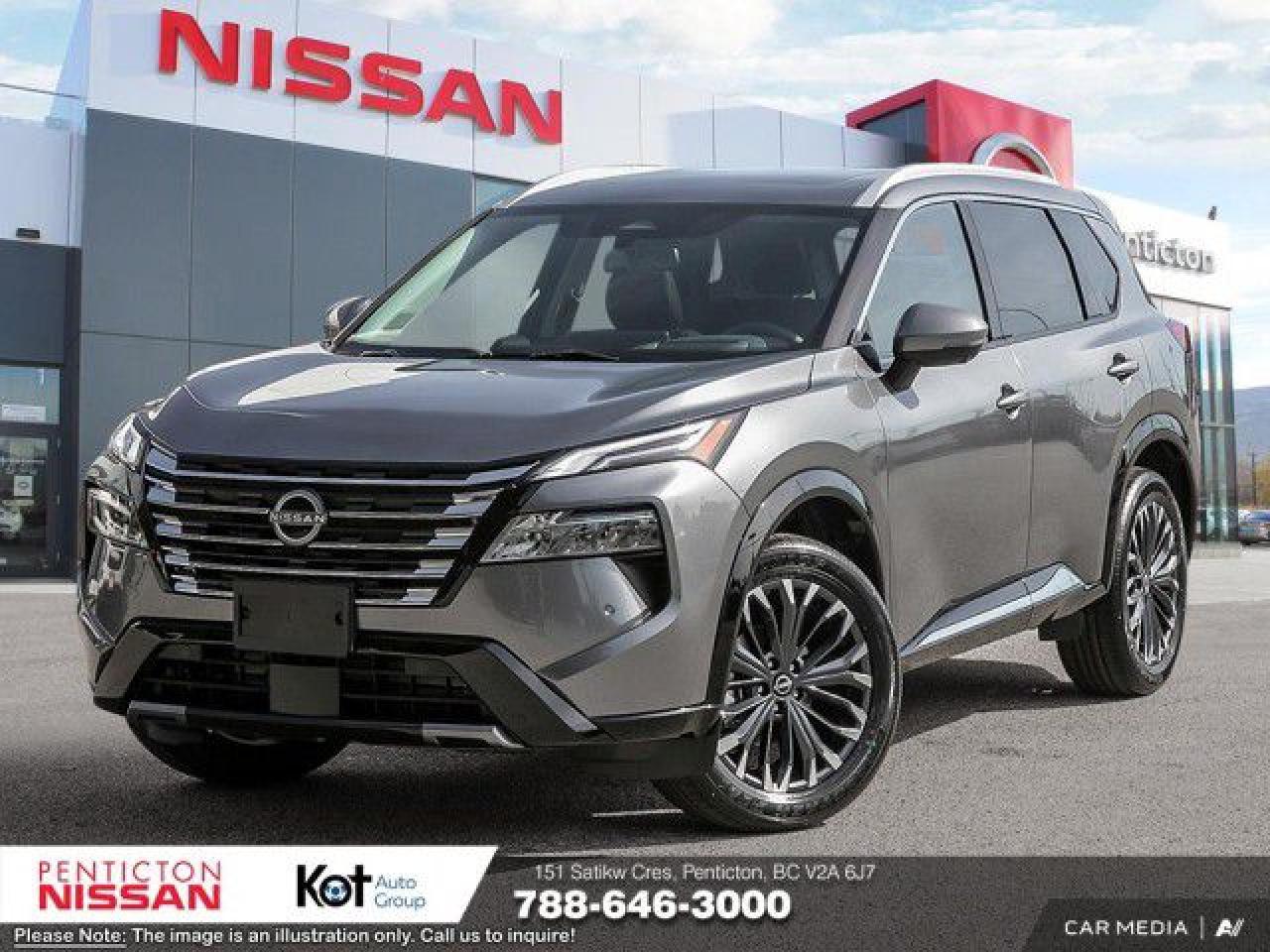 New 2025 Nissan Rogue Platinum AWD for sale in Penticton, BC