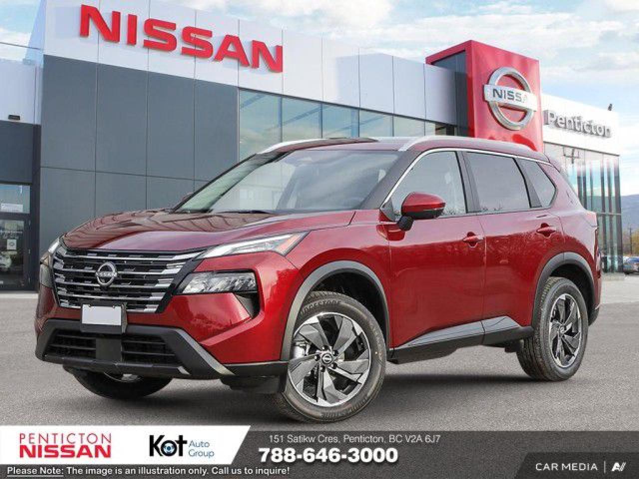 Used 2025 Nissan Rogue SV MOONROOF AWD! BIG SAVINGS! $500 OFF! for sale in Penticton, BC