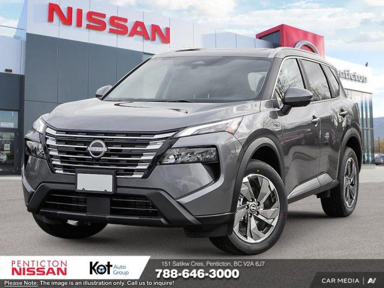 New 2025 Nissan Rogue AWD SV Moonroof for sale in Penticton, BC