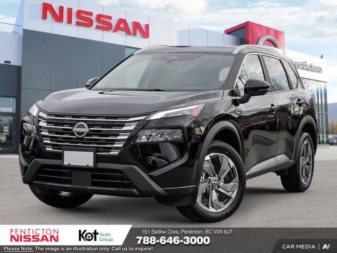 New 2025 Nissan Rogue AWD SV Moonroof for sale in Penticton, BC