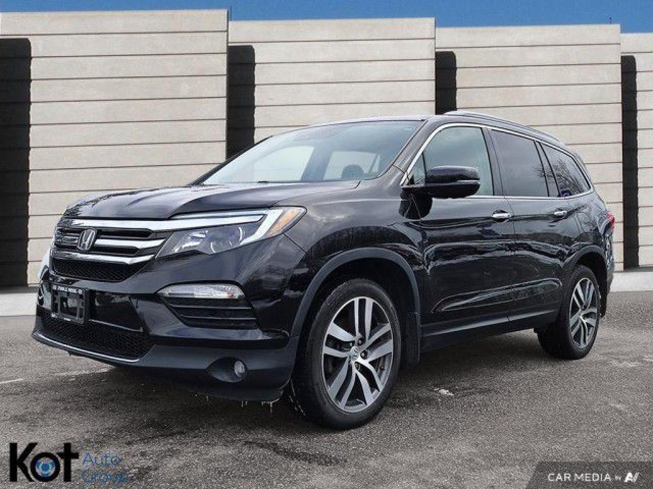 Used 2017 Honda Pilot 4WD 4dr Touring! ANDROID AUTO! APPLE CARPLAY! SUNROOF! BLU-RAY ENTERTAINMENT! HEATED & COOLED SEATS! PUSH START! REMOTE START! BLIND SPOT! BACK UP CAM! ONE OWNER! ACCIDENT FREE! for sale in Maple Ridge, BC