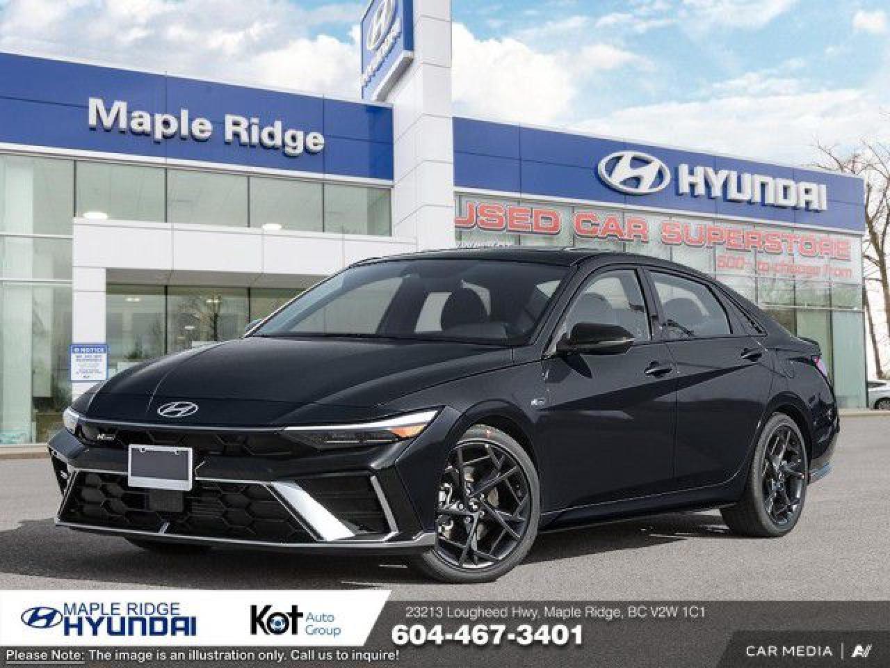 New 2025 Hyundai Elantra N Line Ultimate DCT for sale in Maple Ridge, BC