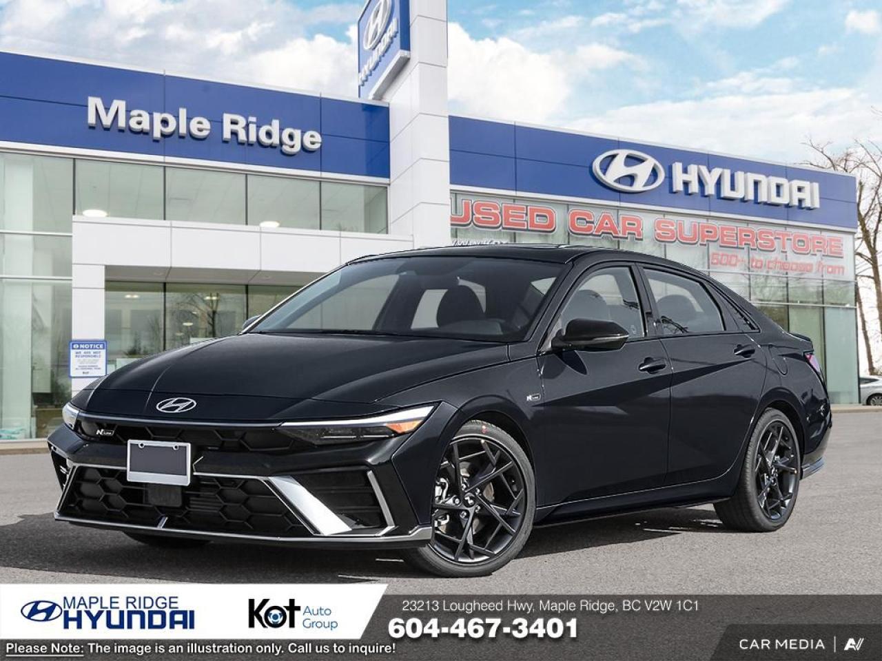 New 2025 Hyundai Elantra N Line Ultimate DCT for sale in Maple Ridge, BC