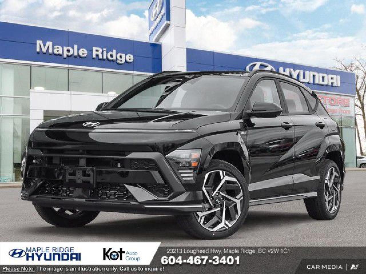 New 2025 Hyundai KONA 1.6T N Line AWD for sale in Maple Ridge, BC