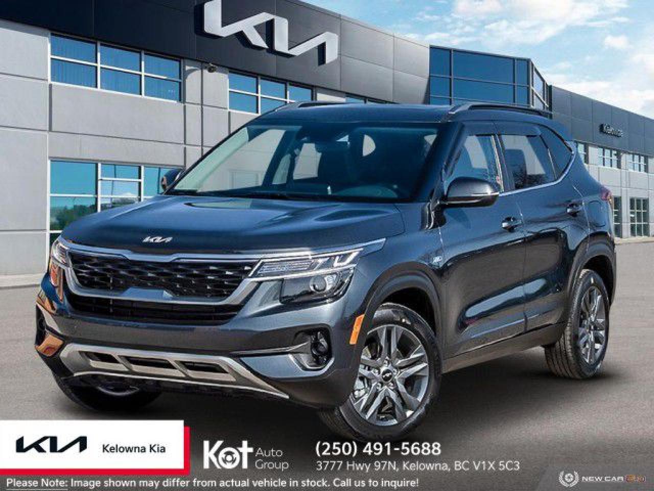 Used 2022 Kia Seltos EX! AWD! LEATHER! APPLE CAR PLAY! ANDROID AUTO! HEATED SEATS! HEATED STEERING WHEEL! BACKUP CAM! BEAUTY UNIT! for sale in Kelowna, BC