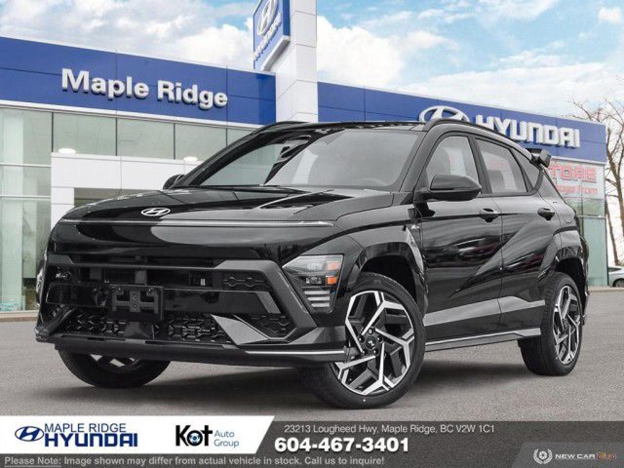 New 2025 Hyundai KONA 1.6T N Line AWD for sale in Maple Ridge, BC