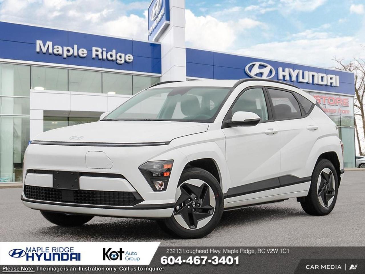 New 2025 Hyundai KONA Electric Preferred FWD for sale in Maple Ridge, BC