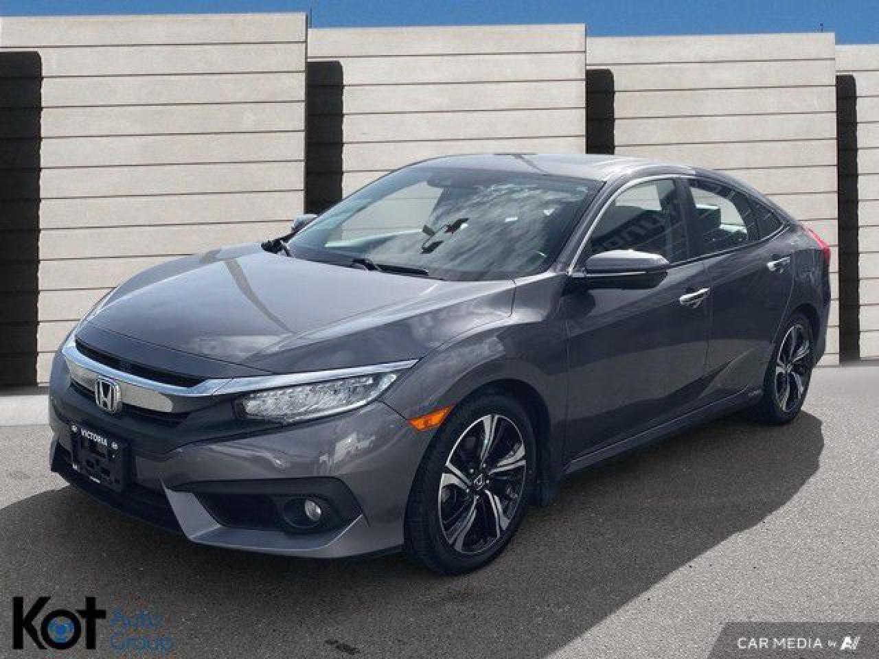 <p> this one-owner vehicle has been well cared for and delivers an exceptional driving experience. Powered by a 1.5L turbocharged 4-cylinder engine </p>
<p> paired with a continuously variable transmission (CVT) for smooth acceleration and impressive fuel efficiency. The Civics responsive handling and comfortable ride make it ideal for city driving and long highway cruises alike. The Touring trim is loaded with premium features</p>
<p> and a leather-wrapped steering wheel for ultimate comfort. A 7-inch touchscreen infotainment system with Apple CarPlay</p>
<p> while the premium 10-speaker sound system delivers outstanding audio quality. Advanced safety features include Honda Sensing </p>
<p> along with a multi-angle rearview camera and Blind-Spot Monitoring for added confidence on the road. The LED headlights</p>
<a href=http://www.victoriahyundai.com/used/Honda-Civic_Sedan-2016-id12029238.html>http://www.victoriahyundai.com/used/Honda-Civic_Sedan-2016-id12029238.html</a>