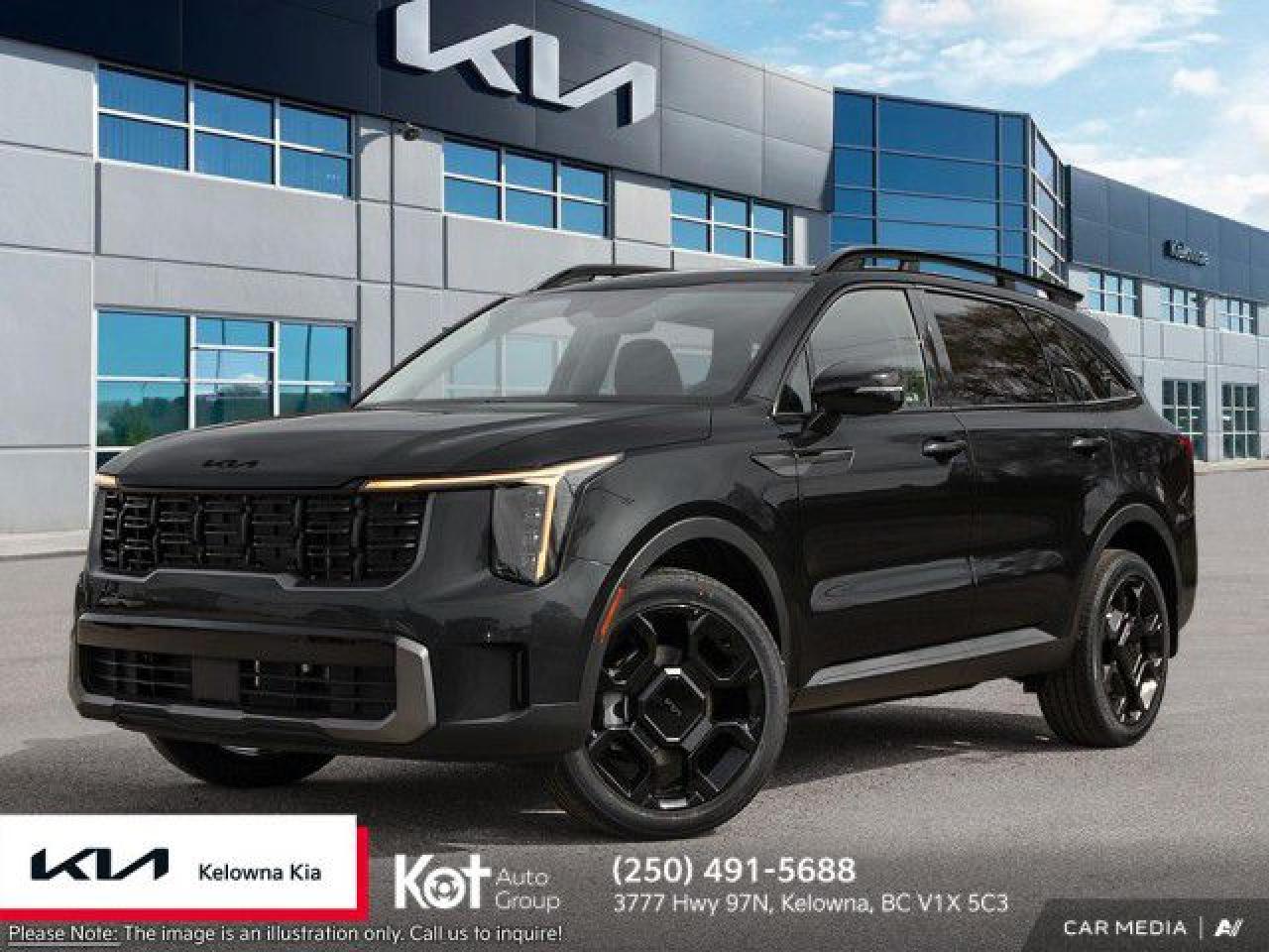New 2025 Kia Sorento X-Line for sale in Kelowna, BC