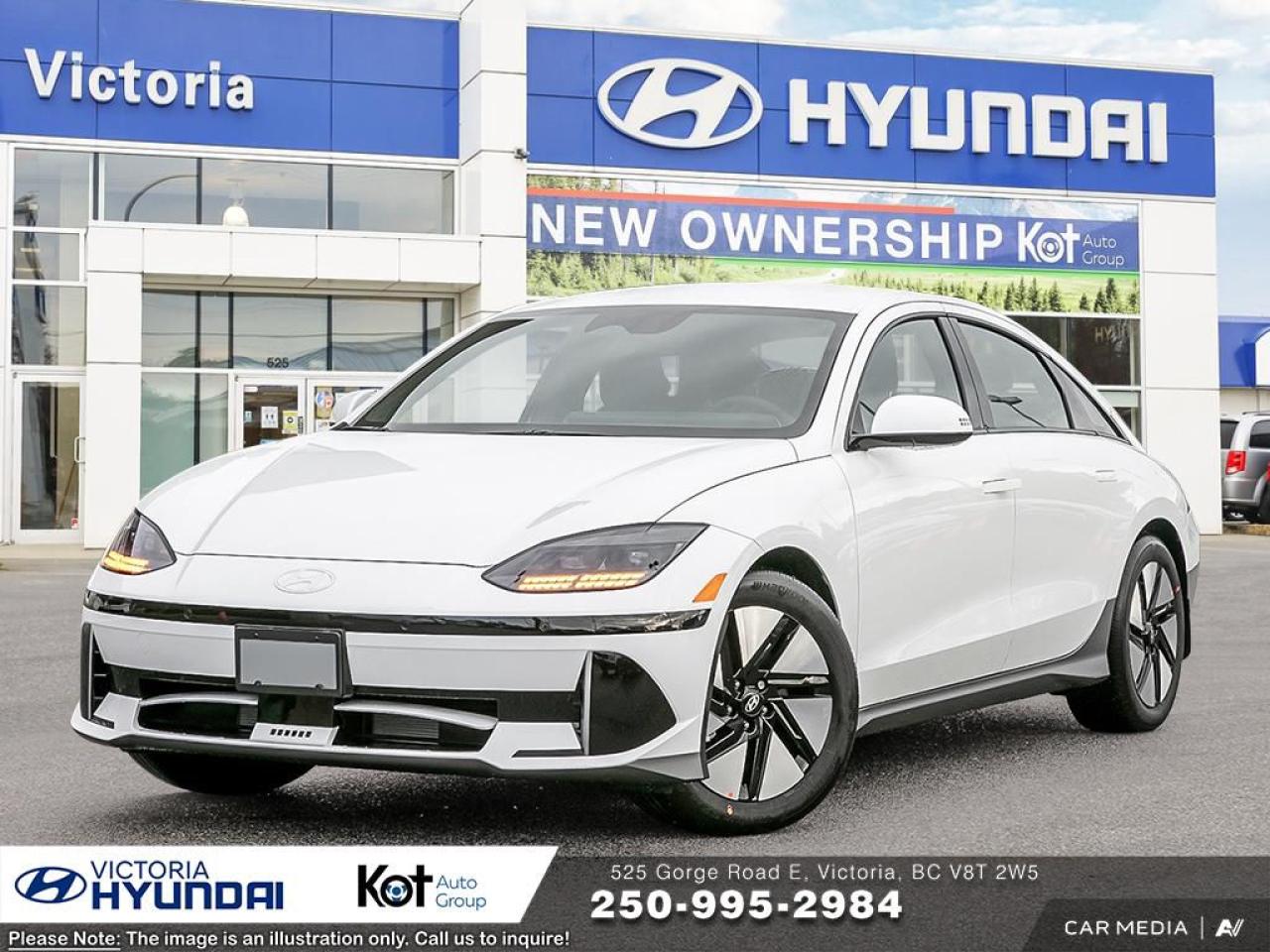 New 2025 Hyundai IONIQ 6 Preferred for sale in Victoria, BC