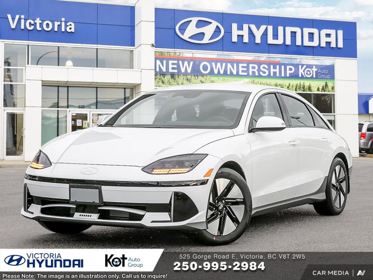 New 2025 Hyundai IONIQ 6 Preferred for sale in Victoria, BC