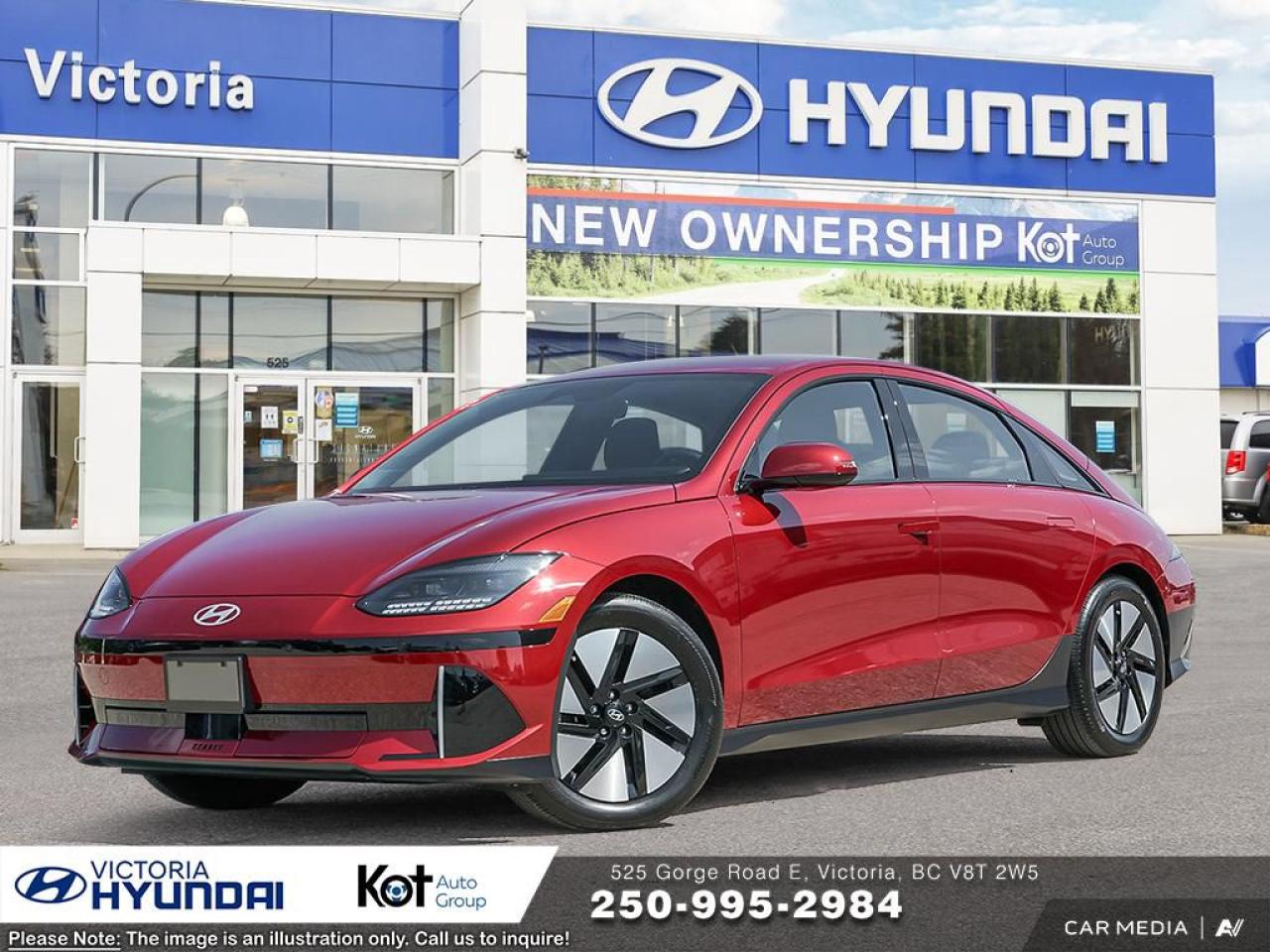 New 2025 Hyundai IONIQ 6 Preferred for sale in Victoria, BC