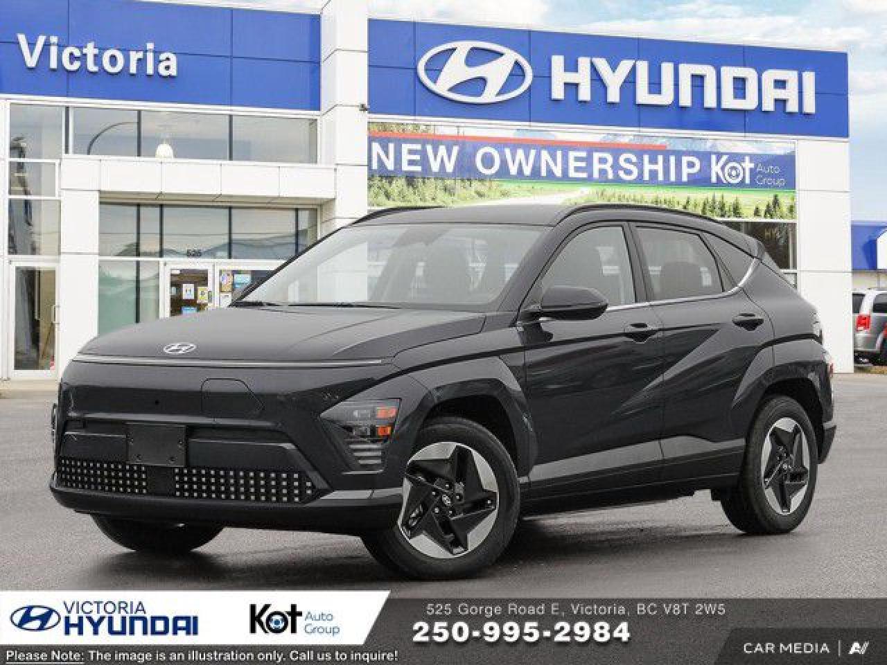 New 2025 Hyundai KONA Electric Preferred w/Ultimate Package for sale in Victoria, BC