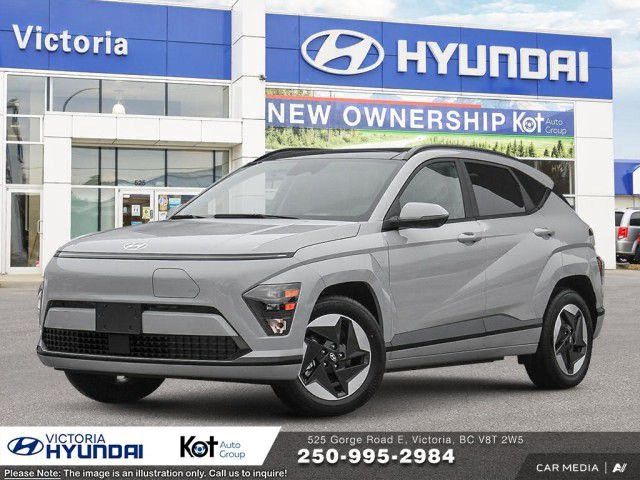 New 2025 Hyundai KONA Electric Preferred w/Trend Package for sale in Victoria, BC