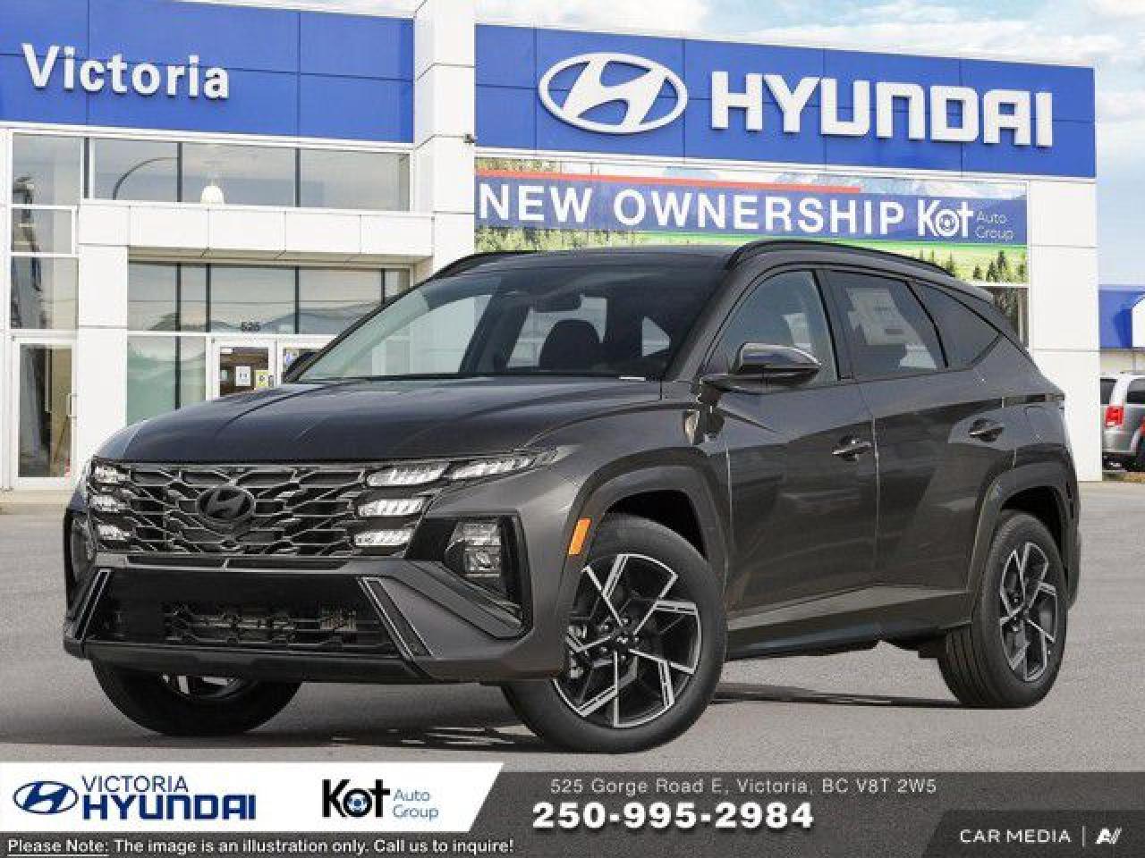 New 2025 Hyundai Tucson Hybrid N-LINE for sale in Victoria, BC