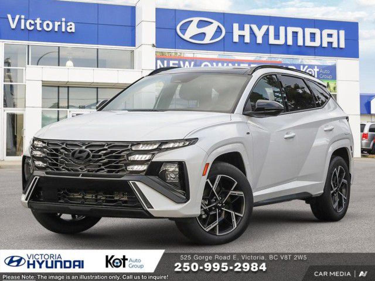 New 2025 Hyundai Tucson Hybrid N-LINE for sale in Victoria, BC