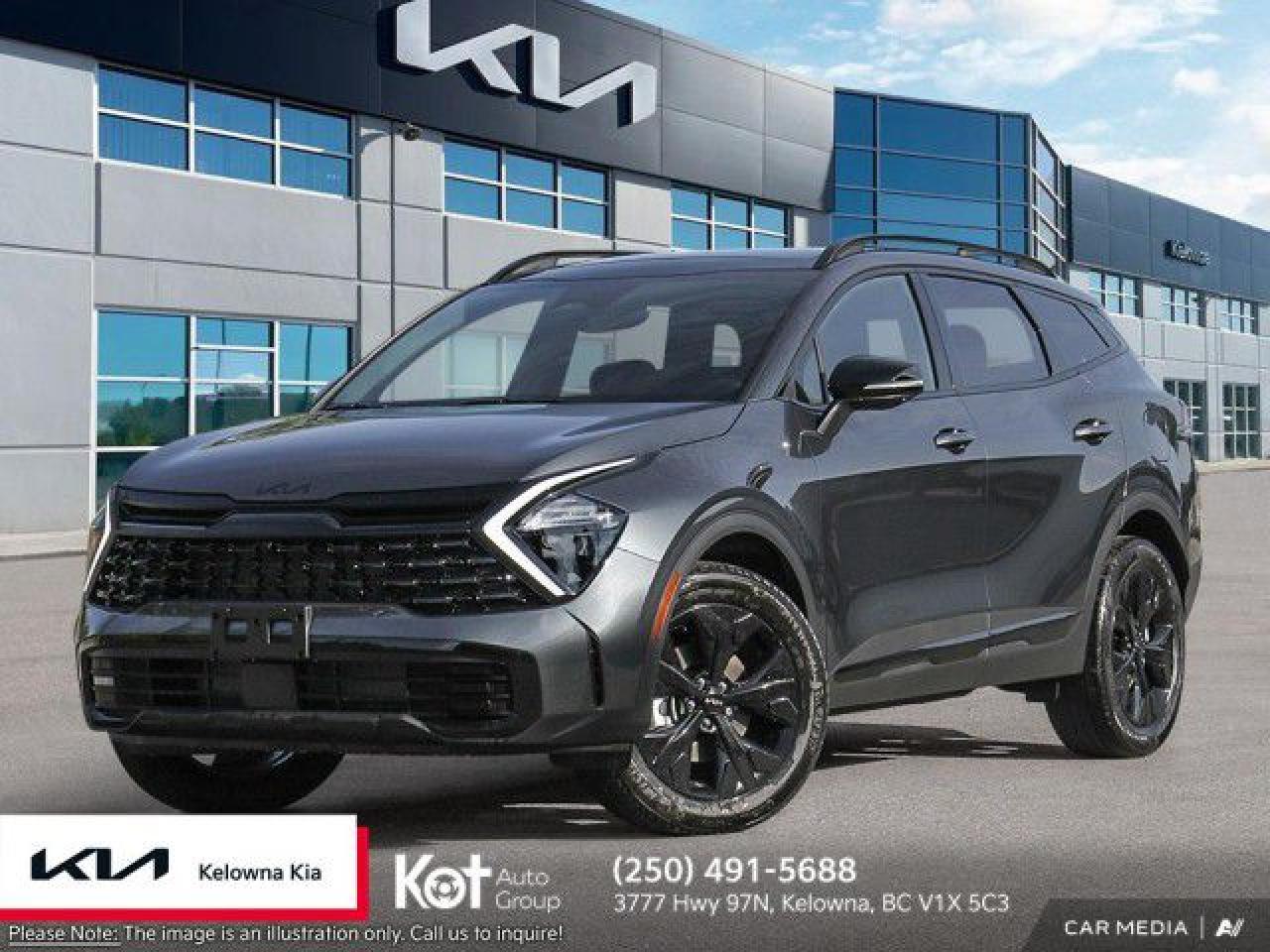 New 2025 Kia Sportage X-Line for sale in Kelowna, BC