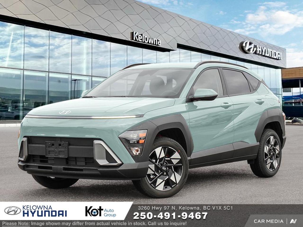 New 2025 Hyundai KONA Preferred Sport for sale in Kelowna, BC
