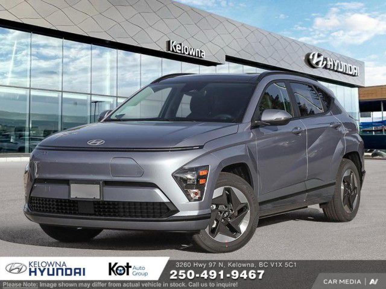 New 2025 Hyundai KONA Electric Preferred w/Trend Package for sale in Kelowna, BC