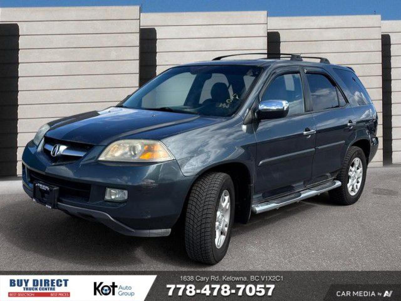 Used 2010 Acura MDX Tech Pkg AUTO, KEYLESS ENTRY, THREE ROWS, HEATED LEATHER SEATS, SUNROOF, BLUETOOTH, POWER SEATS!!! for sale in Kelowna, BC