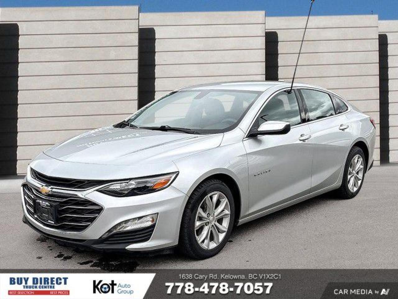 Used 2022 Chevrolet Malibu LT AUTO, KEYLESS ENTRY, BACK UP CAMERA, BLUETOOTH, WIFI HOT SPOT, TOUCH SCREEN!!!! for sale in Kelowna, BC