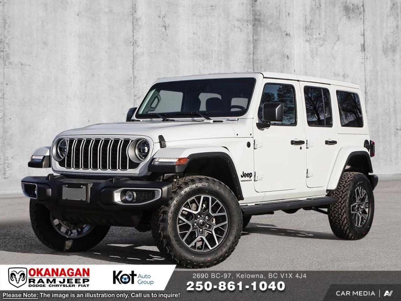 New 2025 Jeep Wrangler Sahara for sale in Kelowna, BC