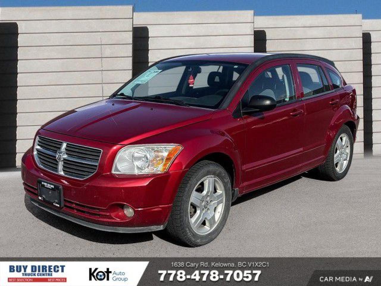 Used 2009 Dodge Caliber SXT AUTO, KEYLESS ENTRY, GREY INTERIOR FABRIC SEATS, AUTO WINDOWS!!! for sale in Kelowna, BC