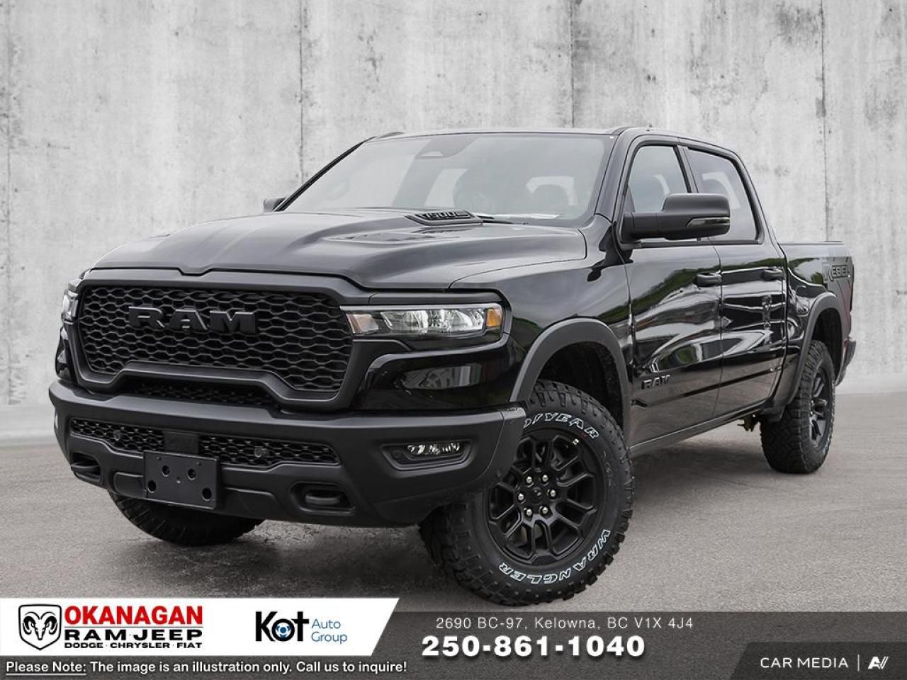 New 2025 RAM 1500 Rebel for sale in Kelowna, BC
