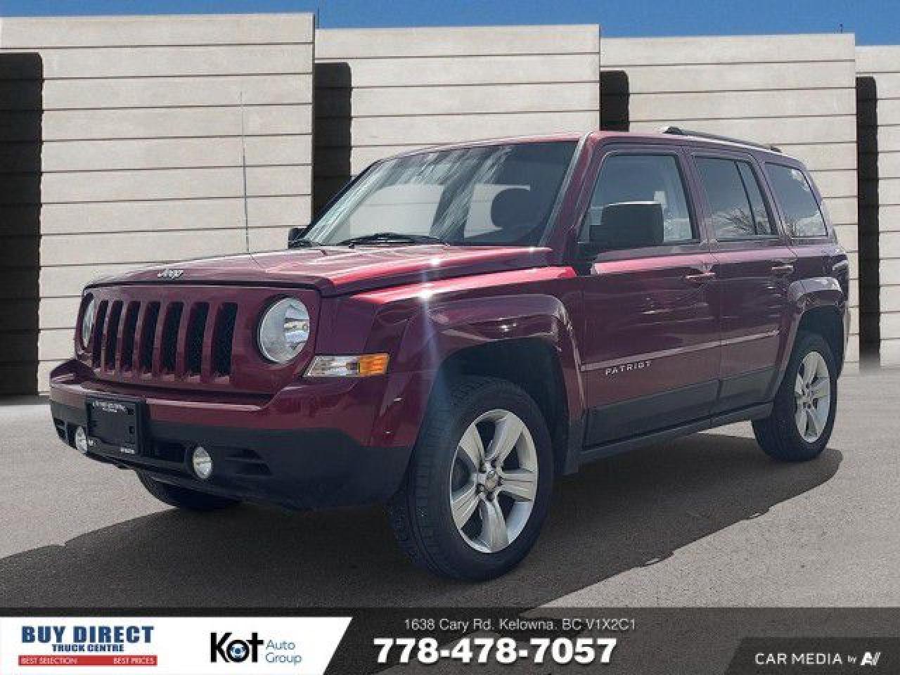 Used 2016 Jeep Patriot Sport Altitude II AUTO, KEYLESS ENTRY, FABRIC HEATED SEATS, AUTO WINDOWS!!! for sale in Kelowna, BC