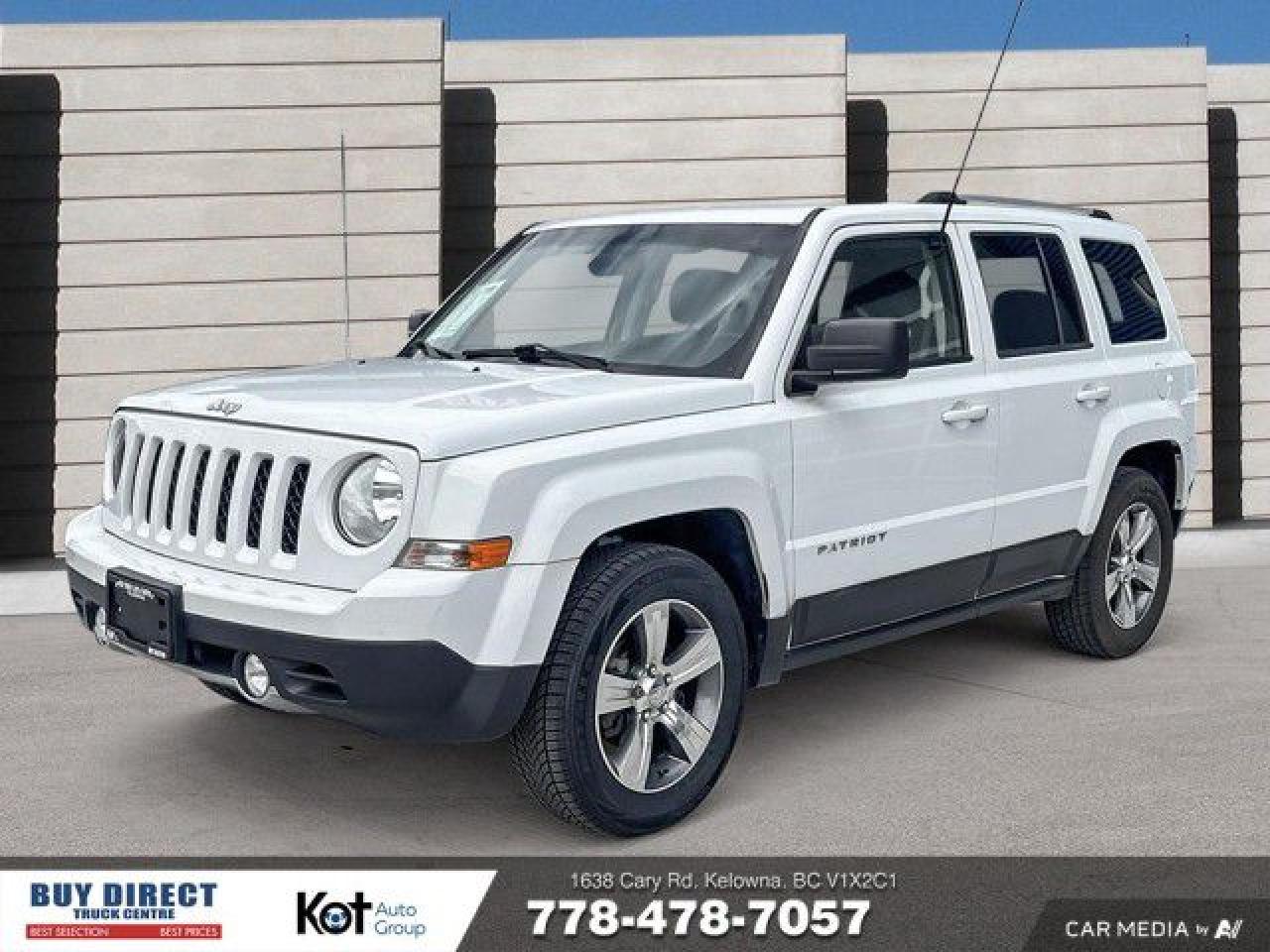 Used 2016 Jeep Patriot High Altitude AUTO, KEYLESS ENTRY, LEATHER HEATED SEATS, SUNROOF, AUTO WINDOWS!!!!! for sale in Kelowna, BC