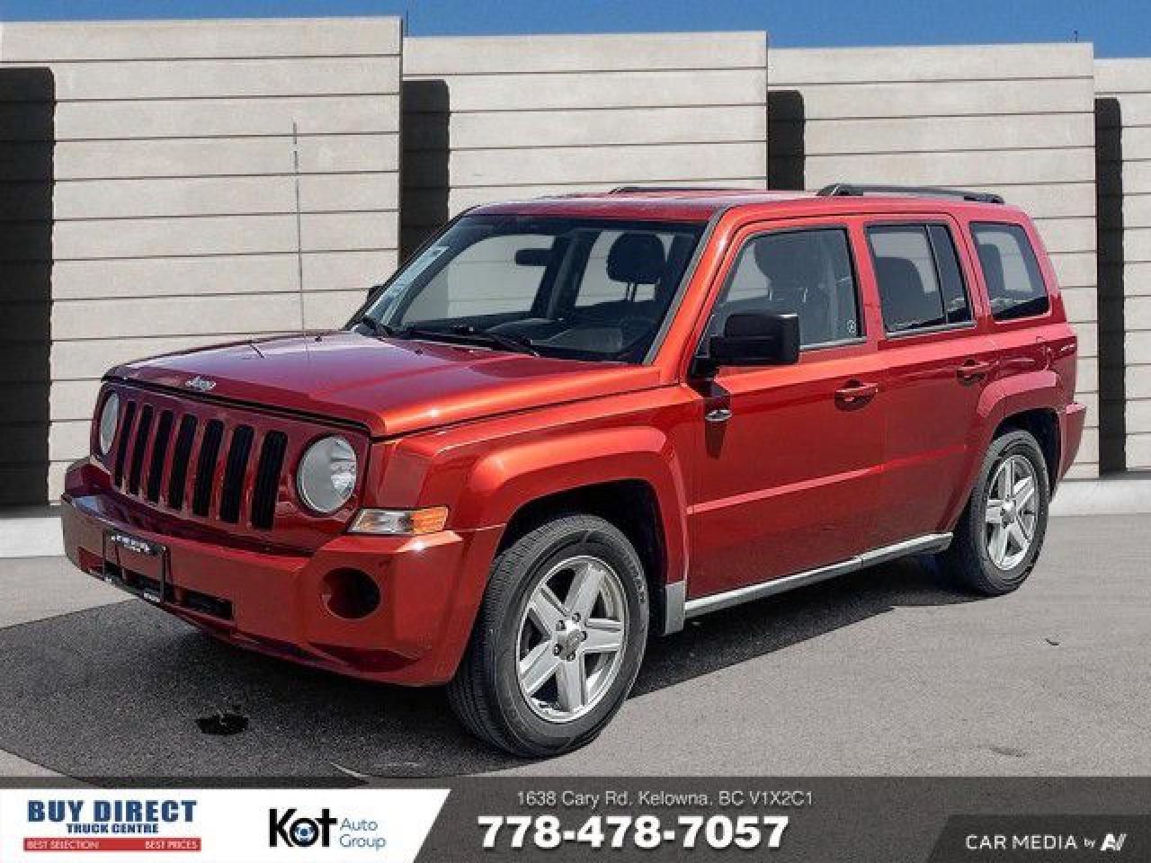 Used 2010 Jeep Patriot North AUTO, KEYLESS ENTRY, FABRIC SEATS, AUTO WINDOWS, GREY INTERIOR!!! for sale in Kelowna, BC
