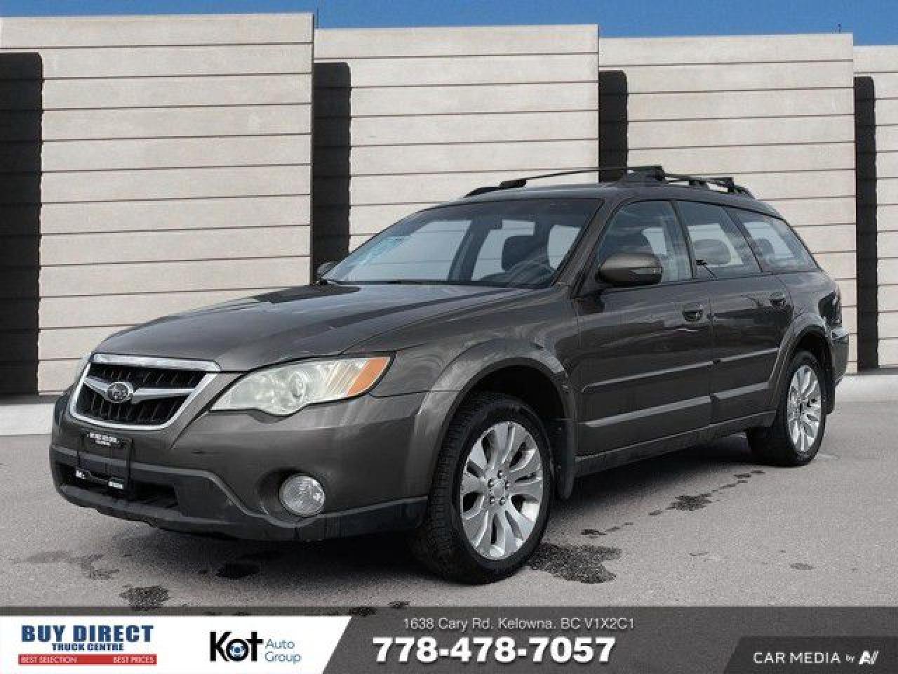 Used 2008 Subaru Outback 3.0R ** TRANSMISSION HARD SHIFT** AUTO, KEYLESS ENTRY, FABRIC SEATS, WAGON, AUTO WINDOWS, BLACK INTERIOR!!! for sale in Kelowna, BC