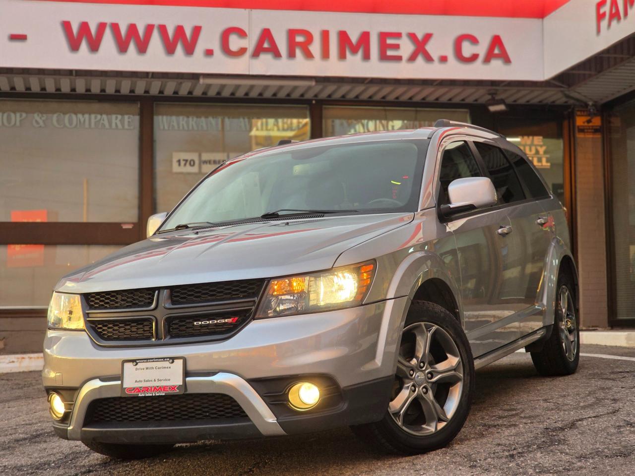 Used 2017 Dodge Journey Crossroad 7 Seater | AWD | Leather | Backup Camera | Heated Steering for sale in Waterloo, ON